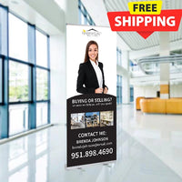 33x81 RETRACTABLE BANNER #2 - SPARROW LILY REALTY