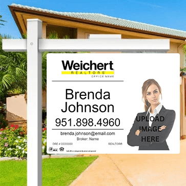 24x32 FOR SALE SIGN #6 - WEICHERT REALTORS - Estate Prints