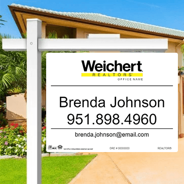 24x32 FOR SALE SIGN #7- WEICHERT REALTORS - Estate Prints