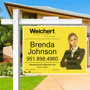 24x32 FOR SALE SIGN #4 - WEICHERT REALTORS - Estate Prints