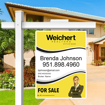 32x24FOR SALE SIGN #12- WEICHERT REALTORS - Estate Prints