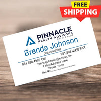 3.5x2 BUSINESS CARD #2 - PINNACLE REALTY ADVISORS