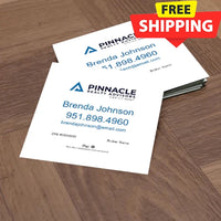 3x3 BUSINESS CARD #1 - PINNACLE REALTY ADVISORS