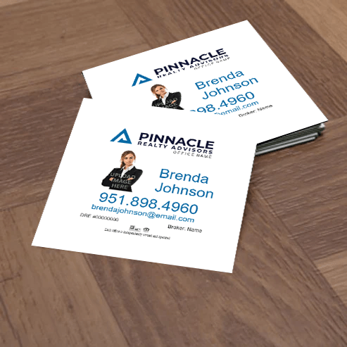 3x3 BUSINESS CARD #2 - PINNACLE REALTY ADVISORS - Estate Prints