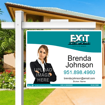 24x32 FOR SALE SIGN #8 - EXIT REALTY - Estate Prints