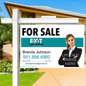 24x36 FOR SALE SIGN #2 - EXIT REALTY - Estate Prints