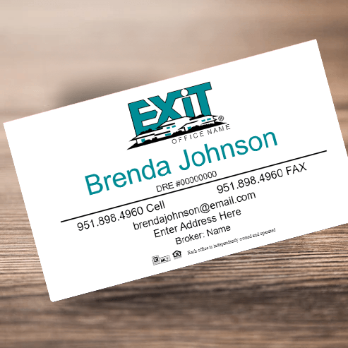 3.5x2 BUSINESS CARD #2 - EXIT REALTY - Estate Prints