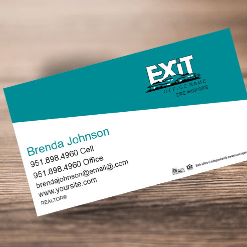 3.5x2 BUSINESS CARD #4 - EXIT REALTY - Estate Prints