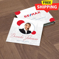 3x3 SQUARE BUSINESS CARD FRONT/BACK #7 - REMAX