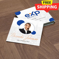 3x3 SQUARE BUSINESS CARD FRONT/BACK #9 - EXP REALTY
