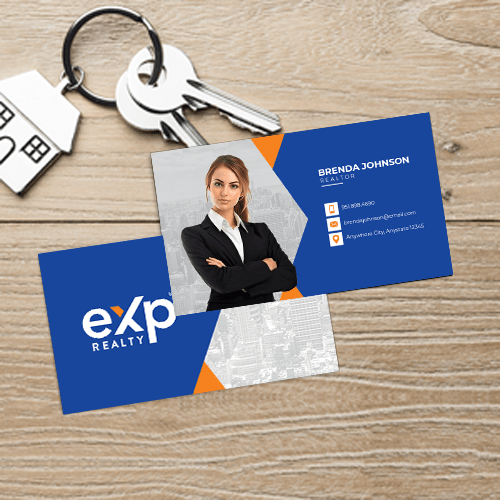 BUSINESS CARD FRONT/BACK #10 - EXP REALTY - Estate Prints