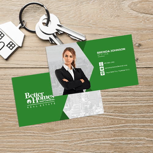 BUSINESS CARD FRONT/BACK #11 - BETTER HOMES & GARDENS - Estate Prints