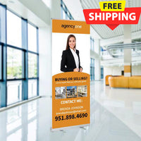 33x81 RETRACTABLE BANNER #2 - Agency One