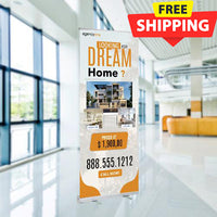 33x81 RETRACTABLE BANNER #1 - Agency One