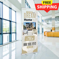 33x81 RETRACTABLE BANNER #1 - Century 21