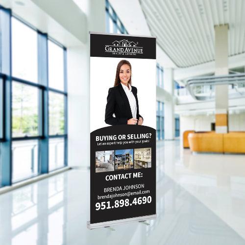 33x81 RETRACTABLE BANNER #2 - Grand Avenue - Estate Prints