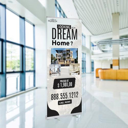 33x81 RETRACTABLE BANNER #1 - Grand Avenue - Estate Prints