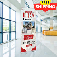 33x81 RETRACTABLE BANNER #1 - Keller Williams