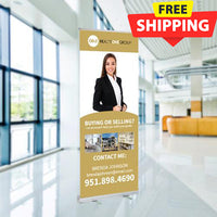 33x81 RETRACTABLE BANNER #2 - ONE REALTY GROUP