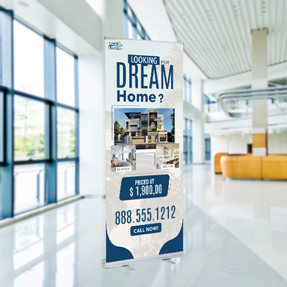 33x81 RETRACTABLE BANNER #1 - Plantation Realty Group