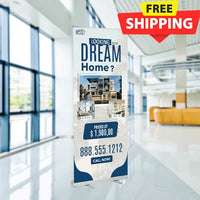 33x81 RETRACTABLE BANNER #1 - Plantation Realty Group
