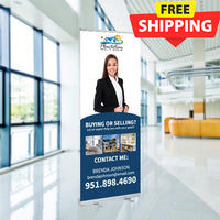 33x81 RETRACTABLE BANNER #2 - Plantation Realty Group