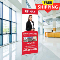 33x81 RETRACTABLE BANNER #2 - REMAX