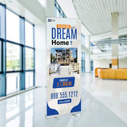 33x81 RETRACTABLE BANNER #1 - eXp Realty - Estate Prints