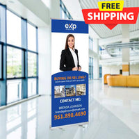 33x81 RETRACTABLE BANNER #2 - eXp Realty