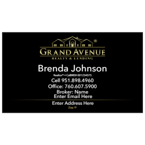 BUSINESS CARD #1 - Grand Avenue - Estate Prints