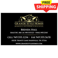 BUSINESS CARD #1 - Grande Style Homes