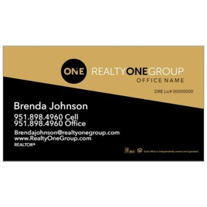 3.5x2 Business Card#4 Realty One Group - Estate Prints