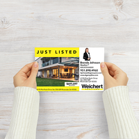 5.5" x 8.5" POSTCARD FRONT/BACK #1 - WEICHERT REALTORS