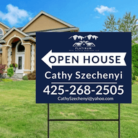 18x24 OPEN HOUSE - PLATNIUM - Estate Prints