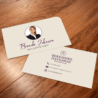 WINK BUSINESS CARD FRONT/BACK #13 - BERKSHIRE HATHAWAY - Estate Prints