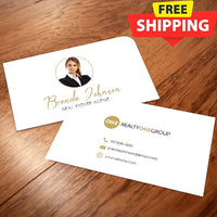 WINK BUSINESS CARD FRONT/BACK #12 - REALTY ONE GROUP