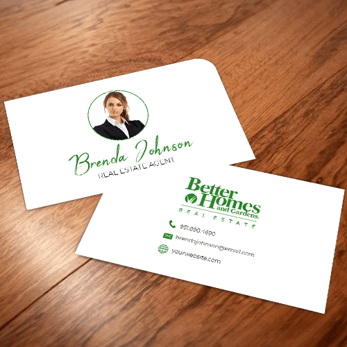 WINK BUSINESS CARD FRONT/BACK #10 - BETTER HOMES & GARDENS - Estate Prints