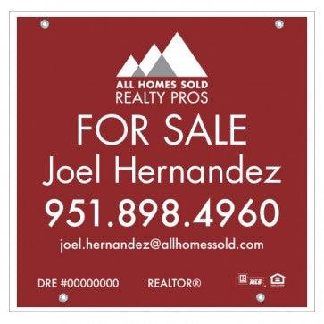 24x24 FOR SALE SIGN #1 - ALL HOMES SOLD - Estate Prints