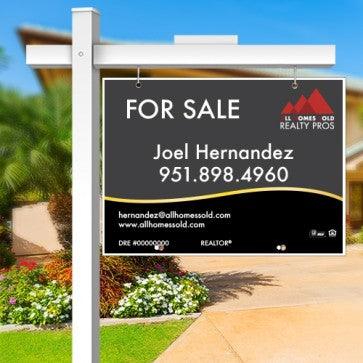 24x32 FOR SALE SIGN #2 - ALL HOMES SOLD - Estate Prints