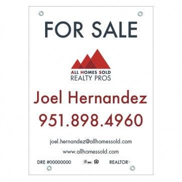 24x32 FOR SALE SIGN #6 - ALL HOMES SOLD - Estate Prints