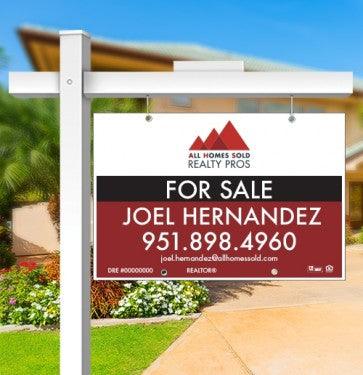 24x36 FOR SALE SIGN #1 - ALL HOMES SOLD - Estate Prints