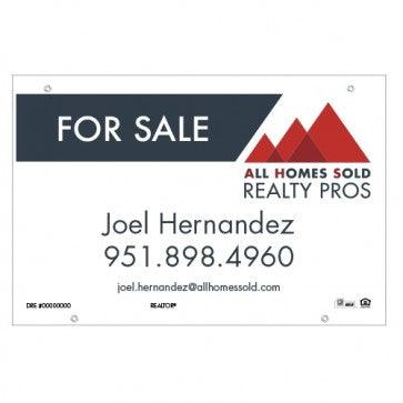 24x36 FOR SALE SIGN #2 - ALL HOMES SOLD - Estate Prints