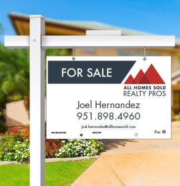 24x36 FOR SALE SIGN #2 - ALL HOMES SOLD - Estate Prints