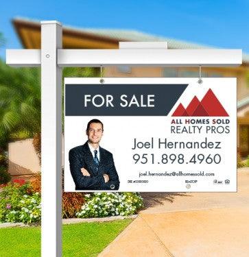 24x36 FOR SALE SIGN #4 - ALL HOMES SOLD - Estate Prints