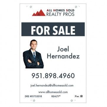 24x36 FOR SALE SIGN #8 - ALL HOMES SOLD - Estate Prints