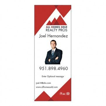 24x63 X-BANNER #1 - ALL HOMES SOLD - Estate Prints