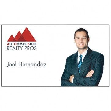 BUSINESS CARD FRONT/BACK #1 - ALL HOMES SOLD - Estate Prints