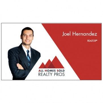 BUSINESS CARD FRONT/BACK #4 - ALL HOMES SOLD - Estate Prints