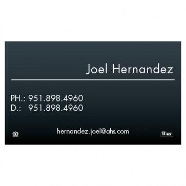 BUSINESS CARD FRONT/BACK #6 - ALL HOMES SOLD - Estate Prints