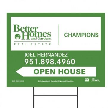 18x24 OPEN HOUSE #1 - BETTER HOMES & GARDENS - Estate Prints
